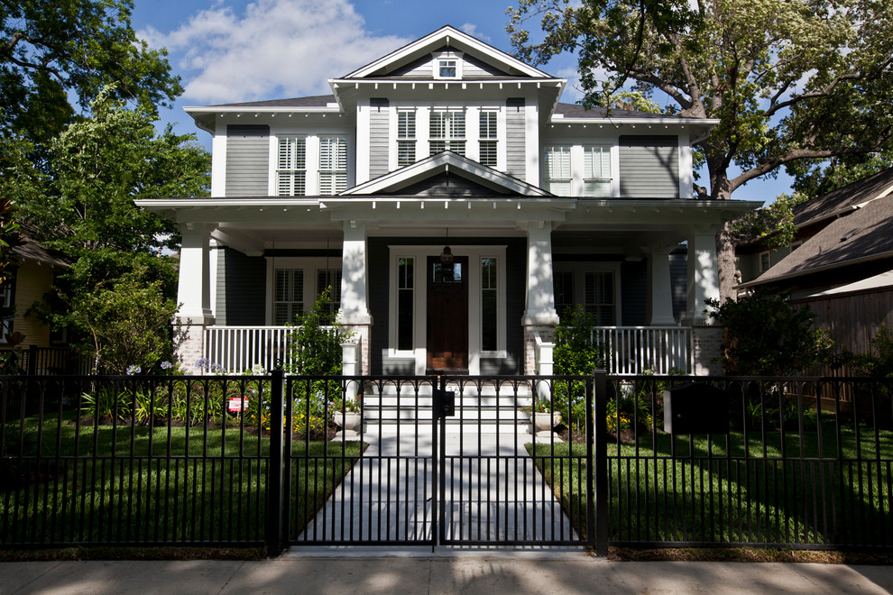 Cortlandt 2 Craftsman Exterior Houston by Southland Homes of