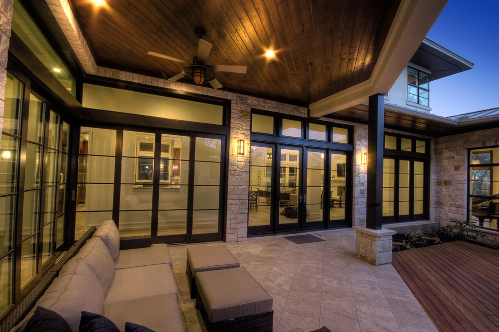 Cortona Exterior - Contemporary - Exterior - Austin - by Cornerstone