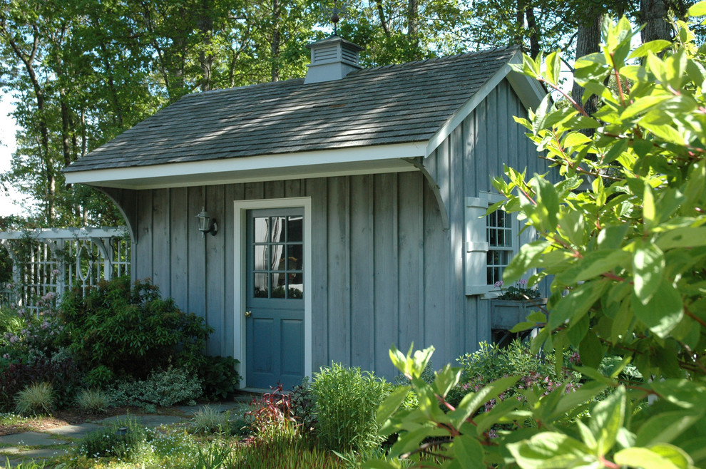 Cottage & Garage Exterior New York by Burger Construction Houzz
