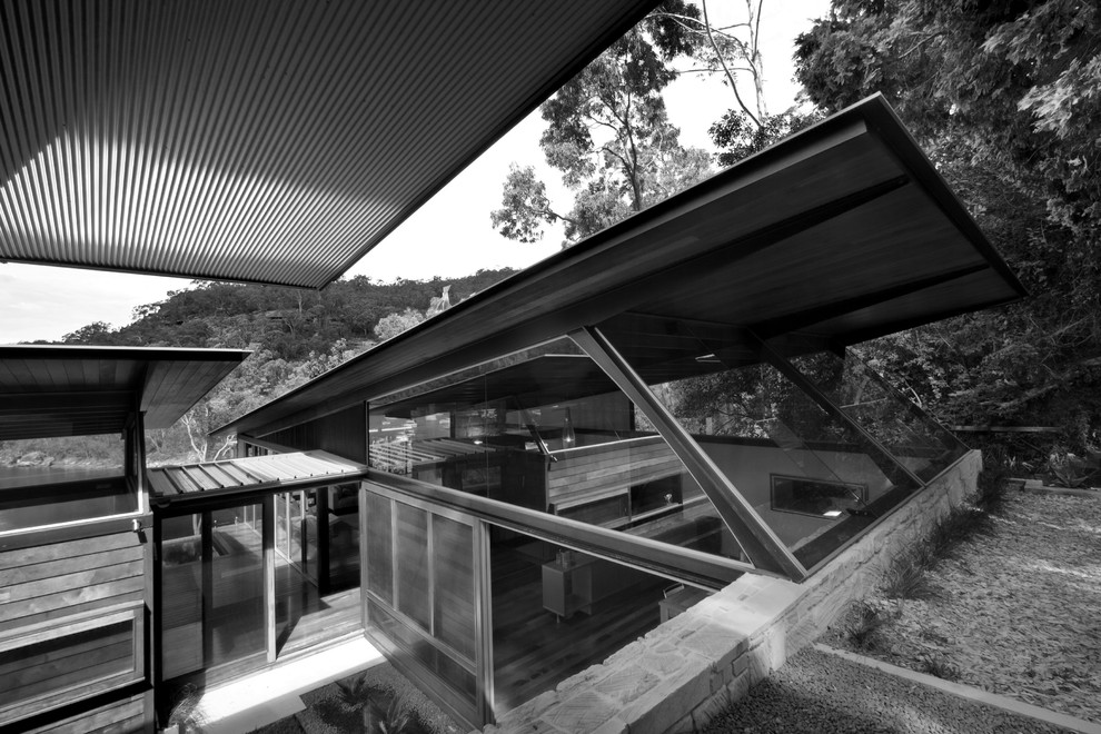 Cottage Point House Contemporary Exterior Sydney by Richard Cole Architecture Houzz