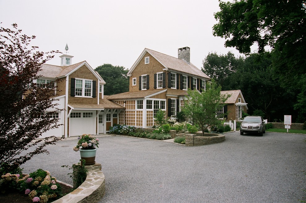 This is an example of a rural house exterior in New York.