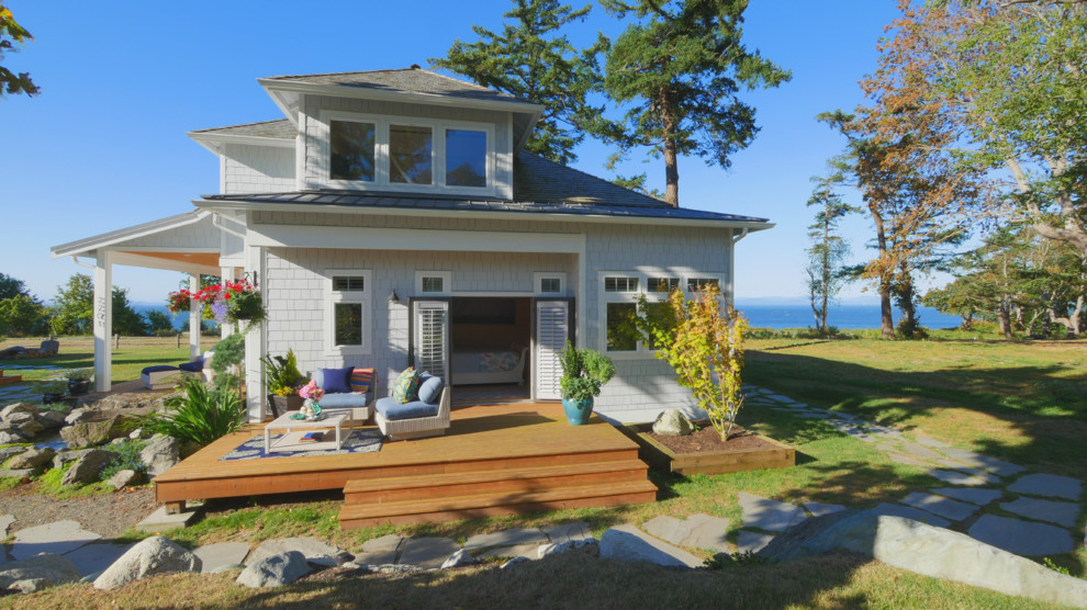 Cottages at Seabright Farm Beach Style Exterior Seattle by The