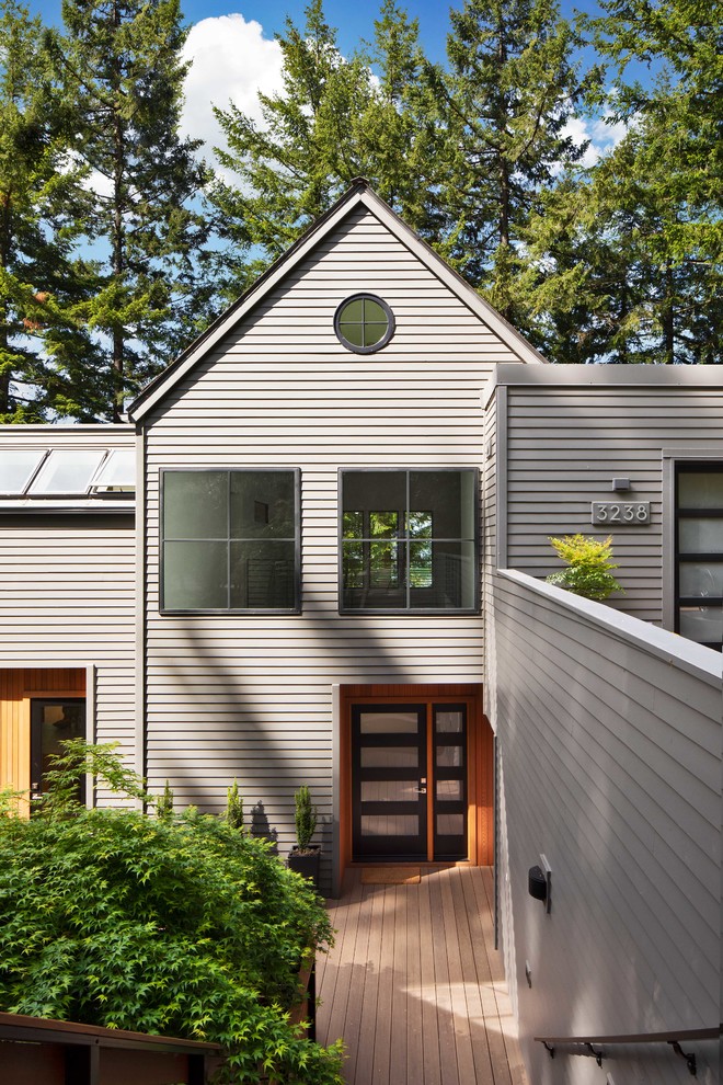 Council Crest Portland Remodel Contemporary Exterior Portland
