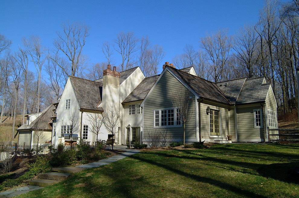Country Estate - Traditional - Exterior - New York - by EBA - Eric ...