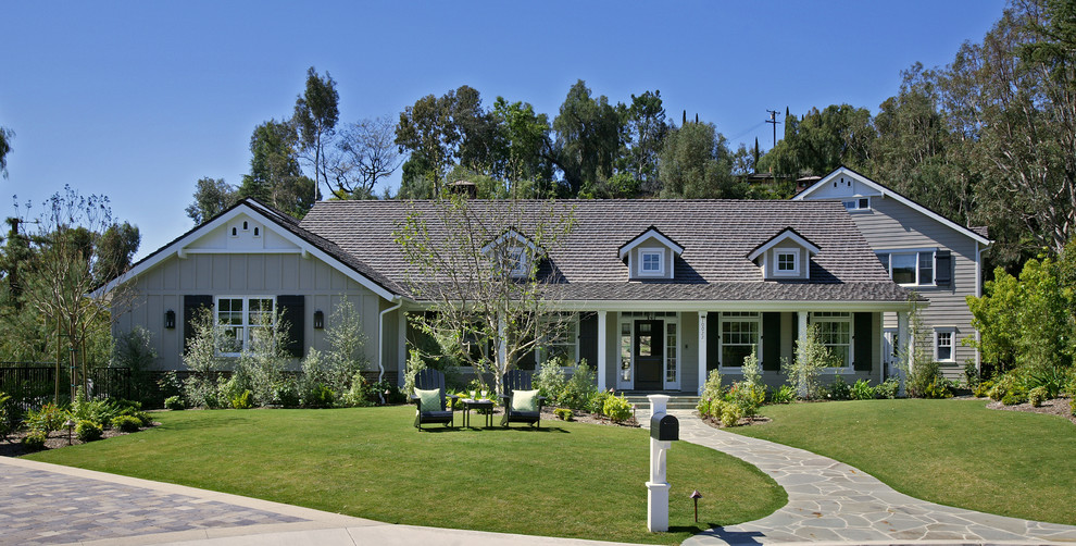 Cowan Heights 1 Farmhouse Exterior Orange County by Stratos