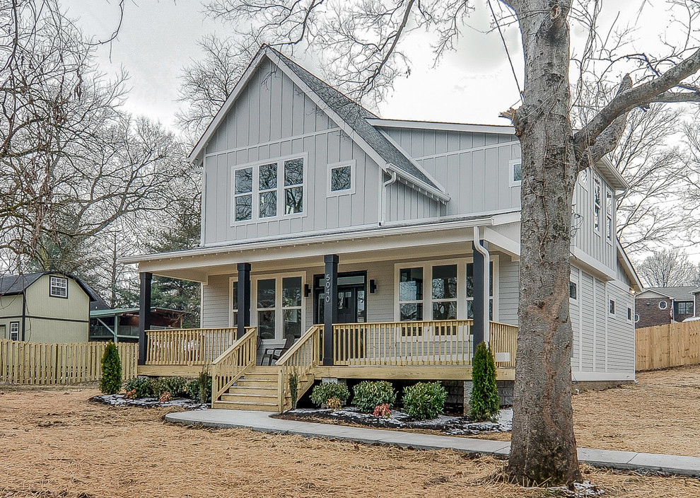 Eclectic two-story exterior home photo in Nashville