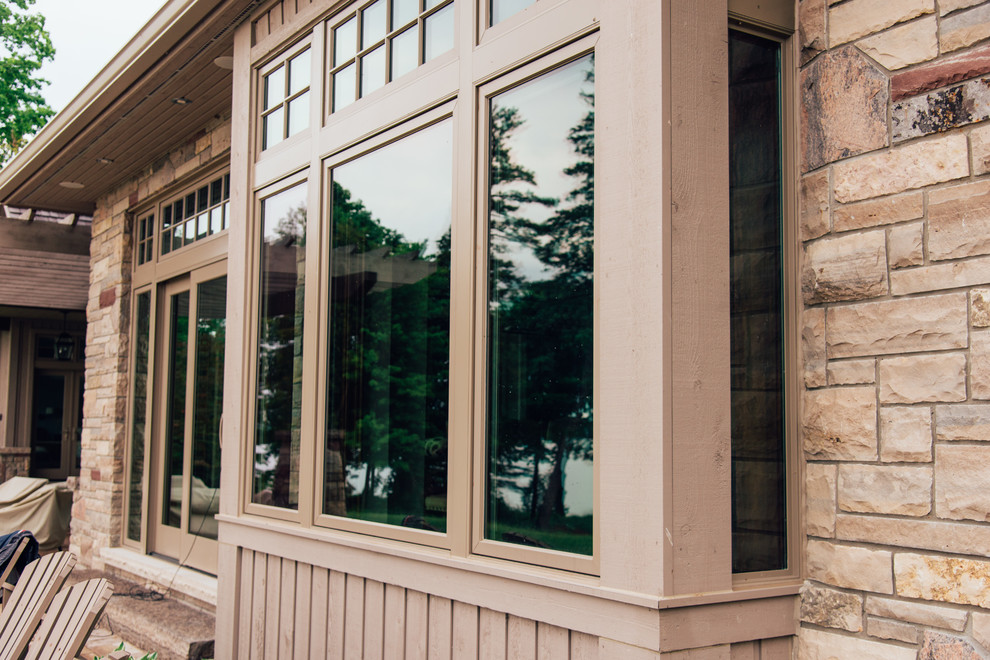Craftsman Home Lake Simcoe Craftsman Exterior Toronto by DeCola Windows & Doors Inc