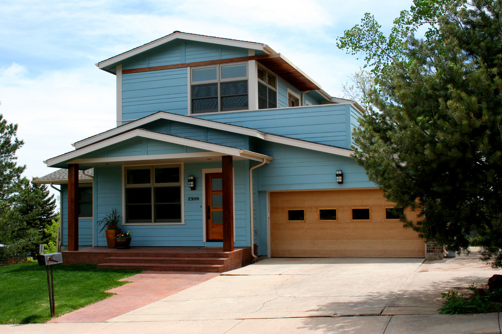 This is an example of a house exterior in Denver.