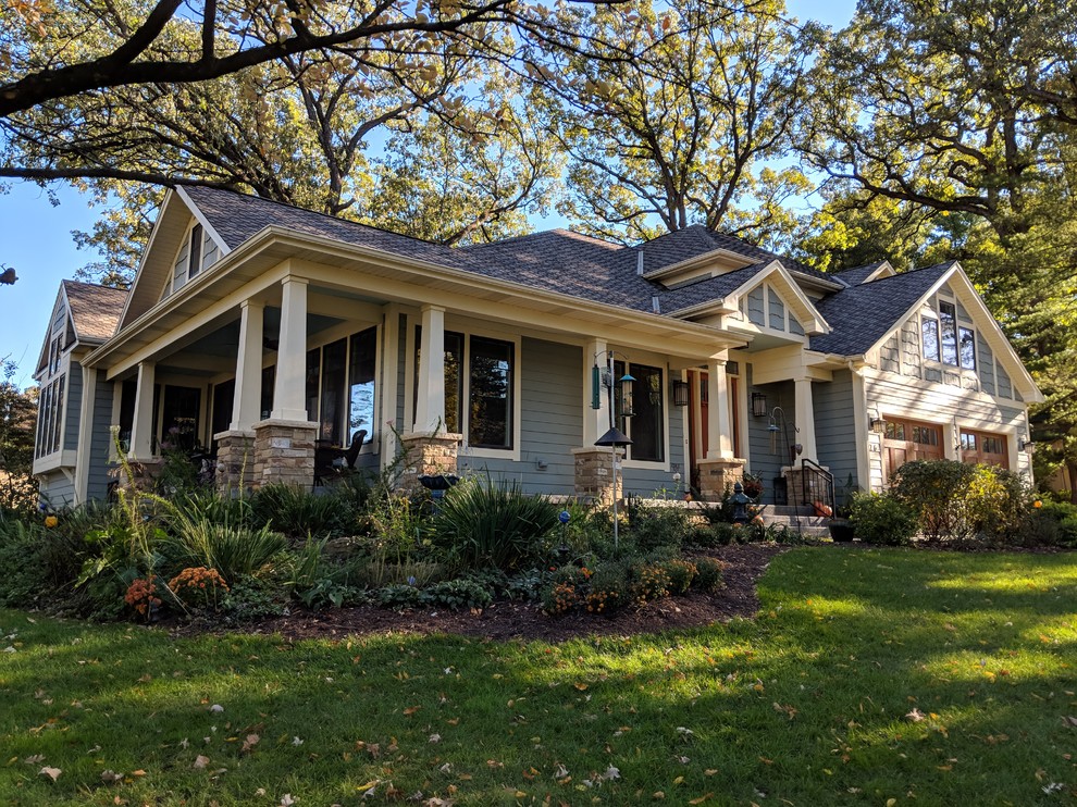 Craftsman Style Home Craftsman Exterior Chicago by Meyer Design Houzz