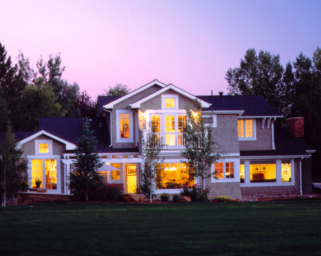 Craftsman Style Home Traditional House Exterior Denver by