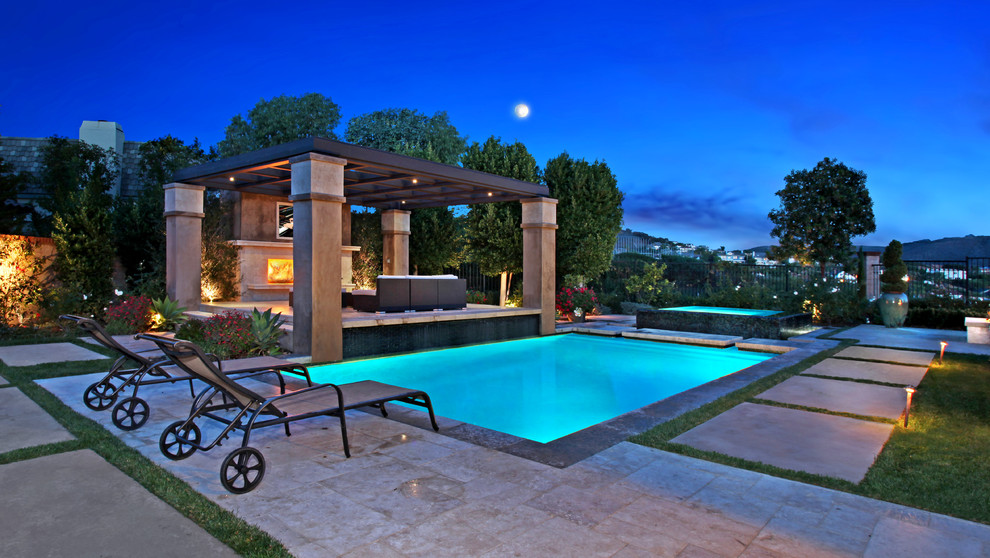 This is an example of a classic house exterior in Orange County.