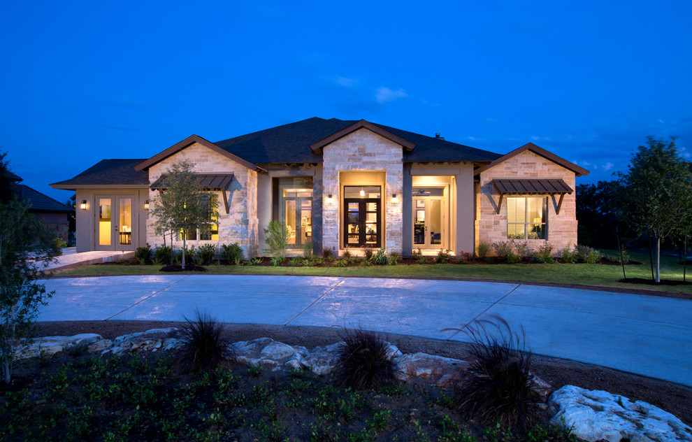 Crystal Falls Traditional Exterior Austin by Jimmy Jacobs Homes