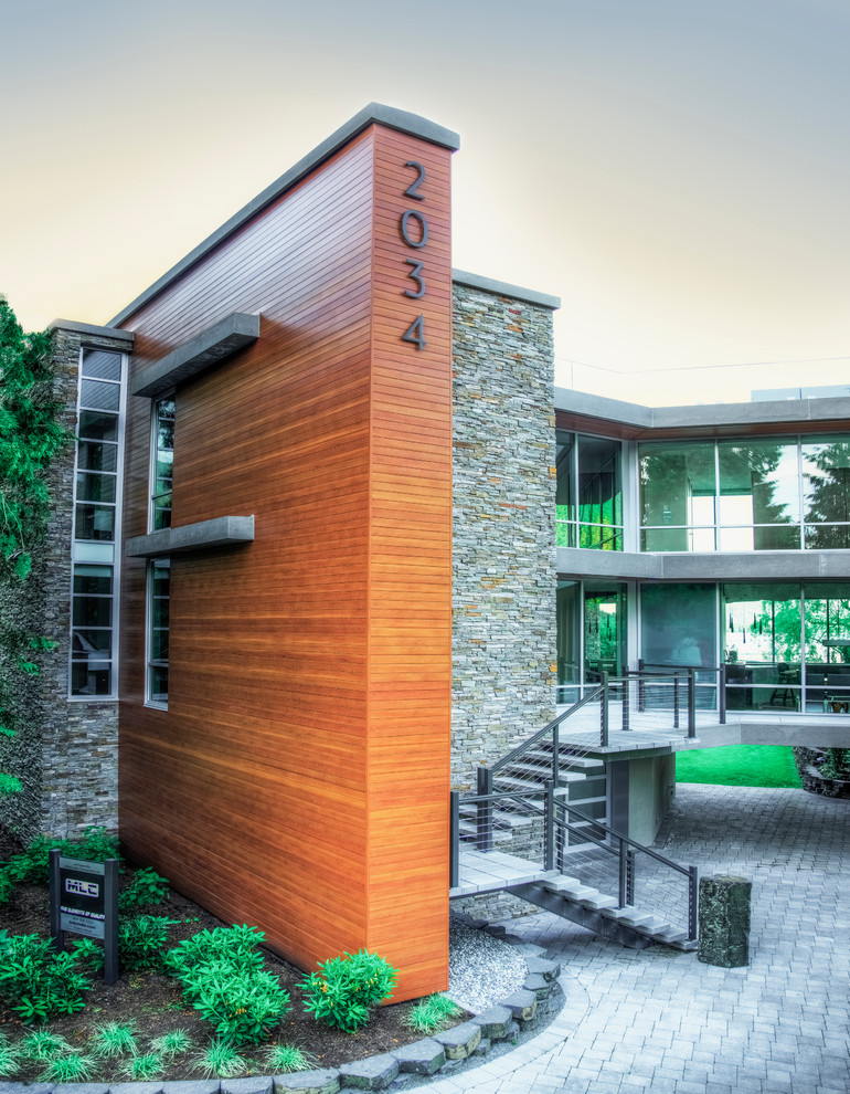 Cultus Home Longboard Soffit & Siding Contemporary Exterior