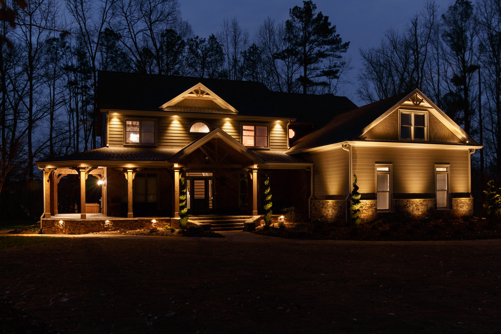 Cumming, GA House Lighting Project #5 - Craftsman - Exterior - Atlanta ...