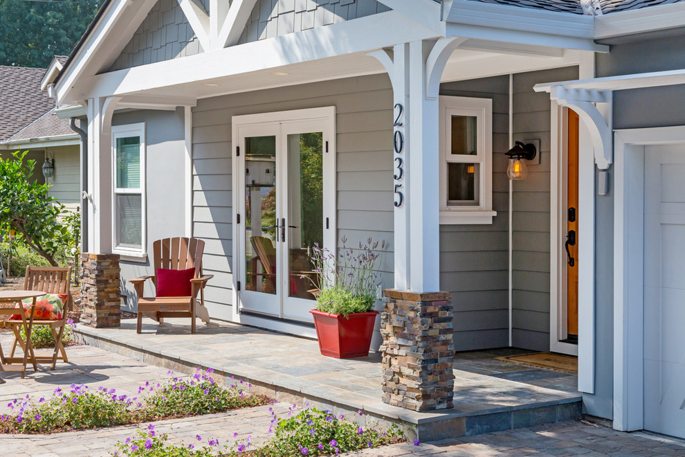 Curb Appeal: Willow Glen Craftsman - Craftsman - Exterior - San Francisco - by Next Stage Design 