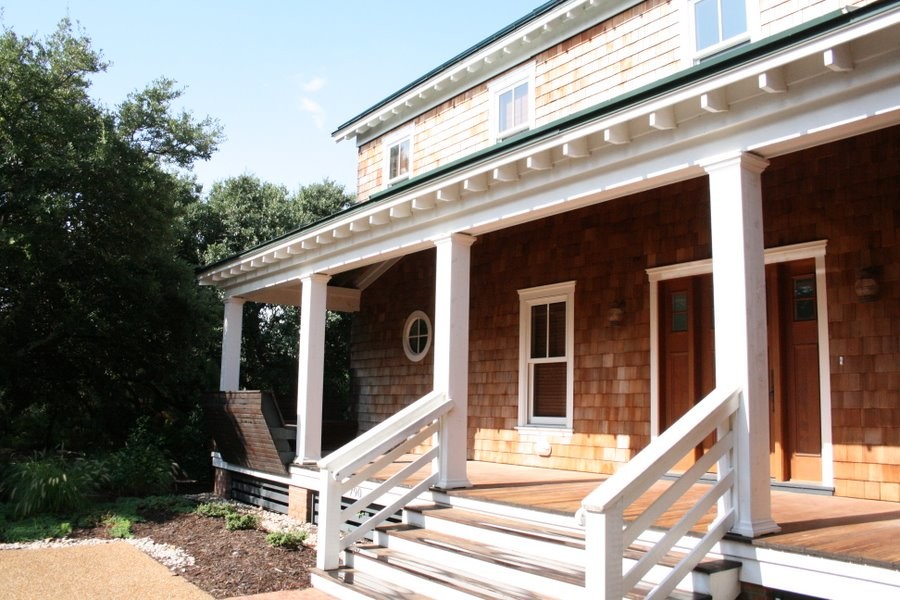 Currituck Club Home Beach Style Exterior Atlanta by Wickre & Co