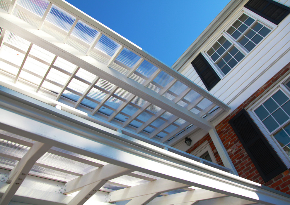 Custom Awning Structure Transitional Exterior Indianapolis by