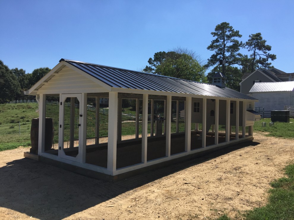 Custom Chicken Coop Fearrington Village Craftsman Exterior