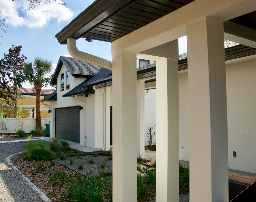 Modernes Einfamilienhaus mit Schindeldach in Orlando