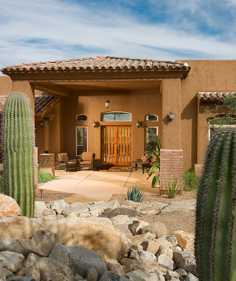 Custom Exterior Doors and Windows Southwestern Exterior