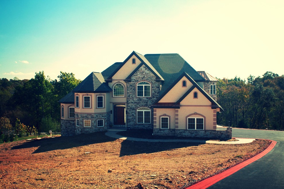 Custom Home at Black Rock Estates Traditional Exterior