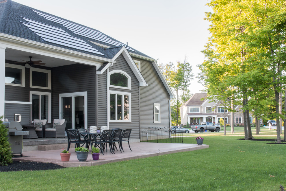 Custom Home Clarence, NY Exterior New York by KCB Architecture Houzz