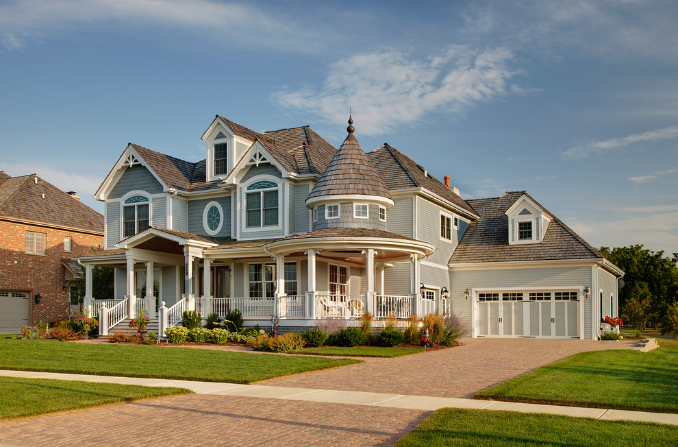 Custom Home Exteriors Victorian Exterior Chicago