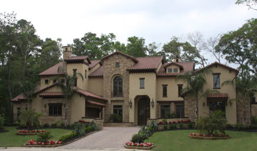 Inspiration for an exterior home remodel in Houston