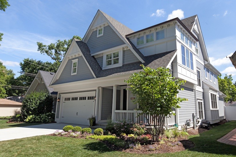 Custom Home Exteriors Traditional Exterior Chicago