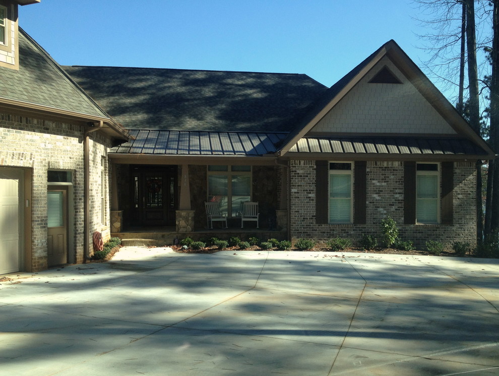 Custom Home in Barefoot Cove Traditional House Exterior Atlanta