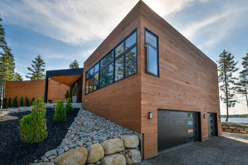 Custom Home in Chester Nova Scotia Contemporary Exterior Other