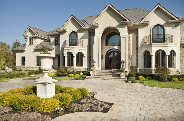 Custom Home in Moorestown, NJ - Contemporary - House Exterior ...