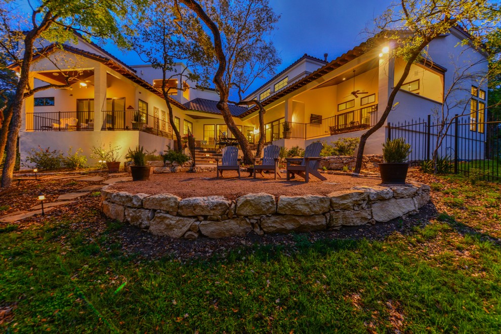 Custom Home Inverness San Antonio, Texas Transitional Exterior Austin by MSA