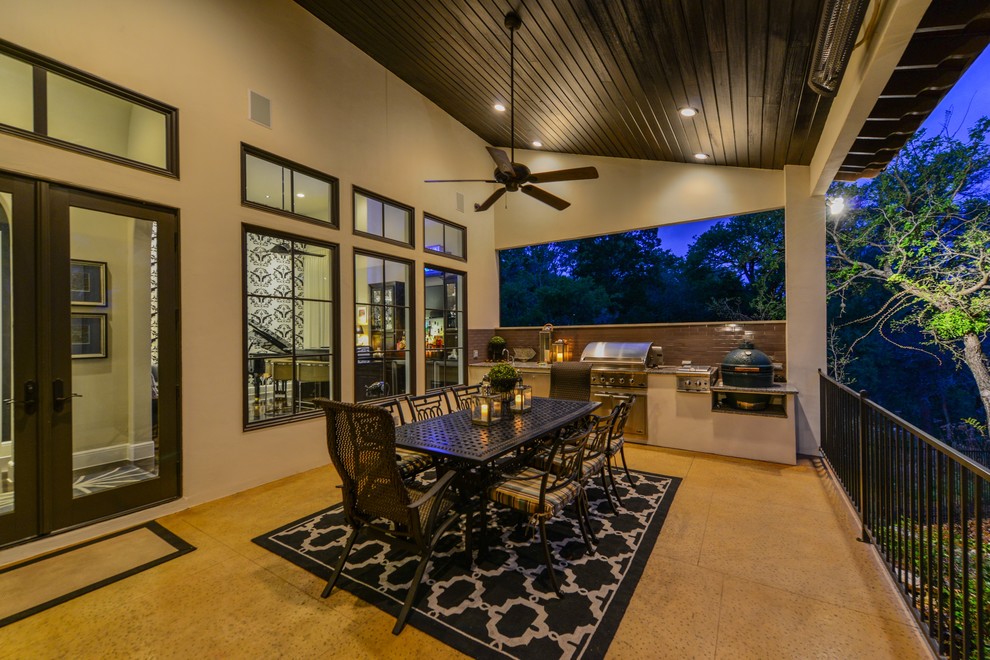 Custom Home Inverness San Antonio, Texas Transitional Exterior Austin by MSA