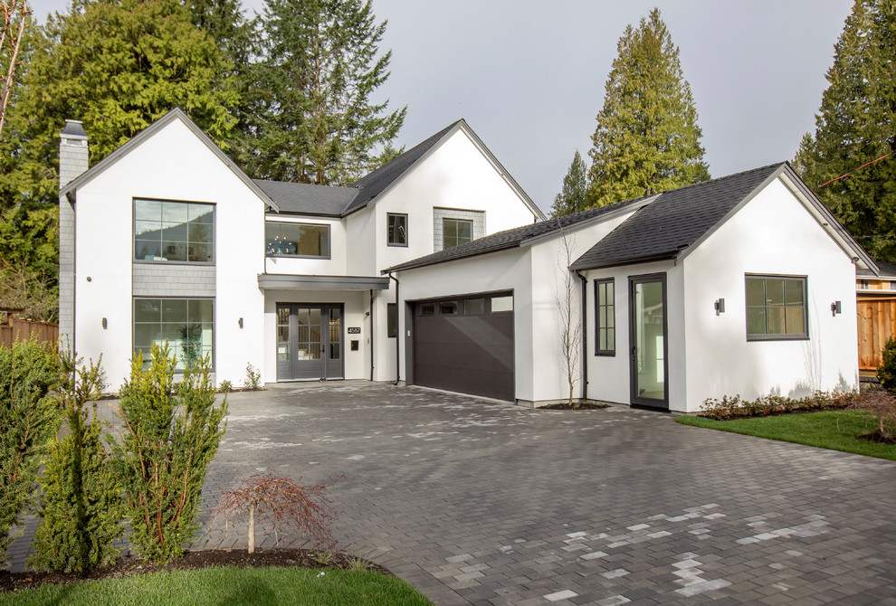 This is an example of a rural house exterior in Vancouver.