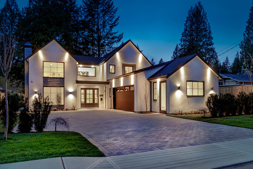 Custom Home North Vancouver Glenwood Modern Farmhouse Farmhouse