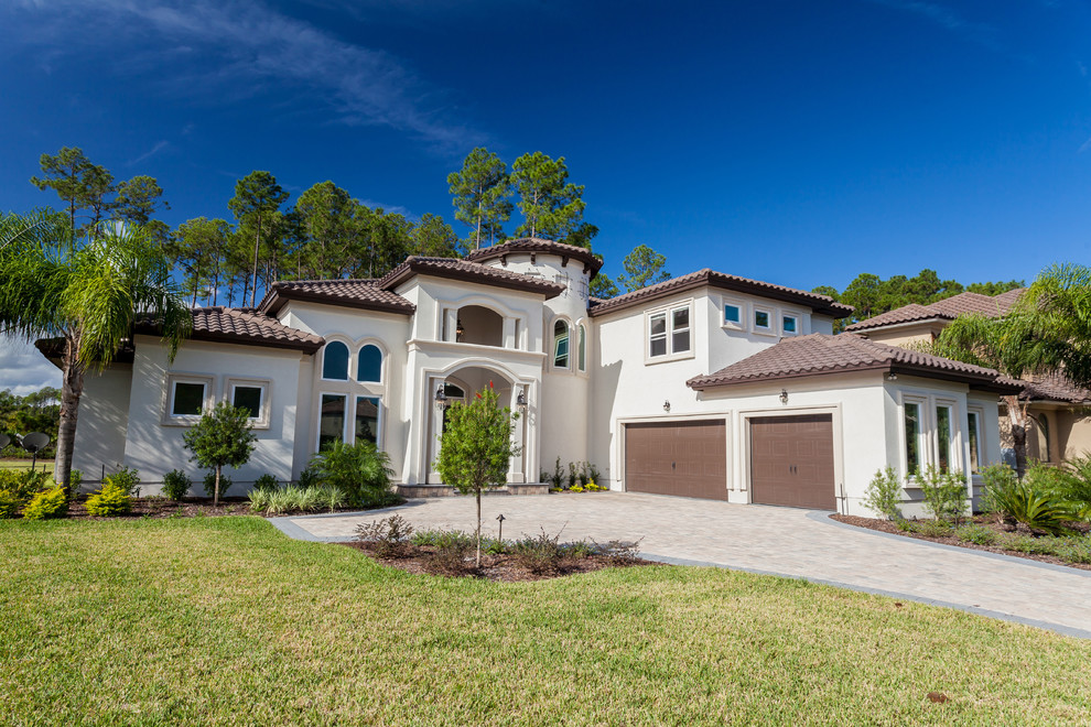 Custom Mediterranean - Mediterranean - Exterior - Jacksonville - by J.A ...
