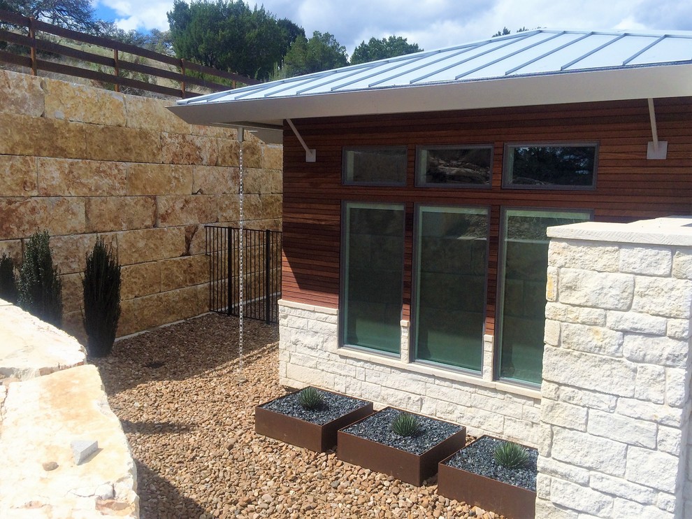 Custom Modern Galvalume Gutters - Exterior - Austin - by Austin ...