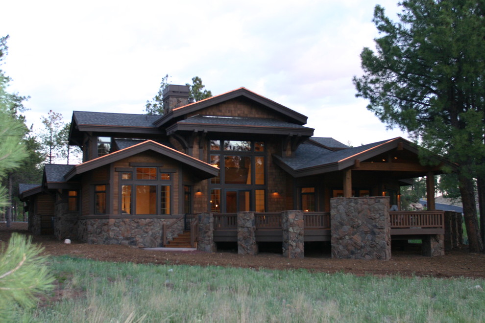 Custom Mountain Homes Northern Arizona Craftsman Exterior