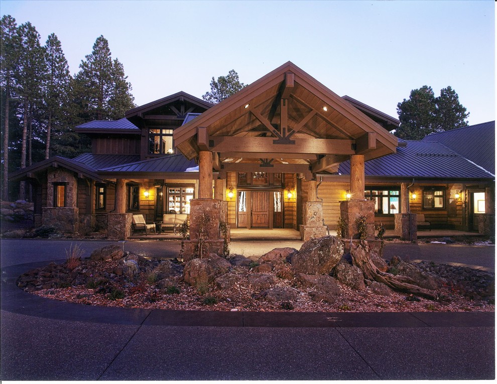 Custom Mountain Homes of Northern Arizona Craftsman Exterior