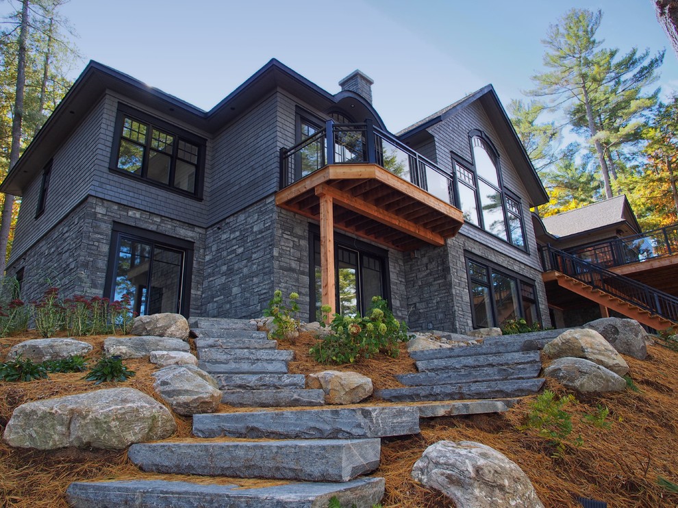 Custom Muskoka Cottages Traditional Exterior Toronto by Muskoka