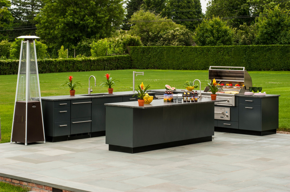 Custom Outdoor Kitchens Modern Exterior Denver by Creative