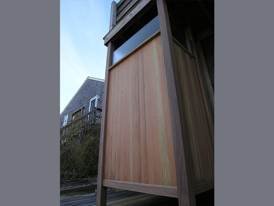 Custom Outdoor Shower Modern Exterior Boston by Deborah Paine