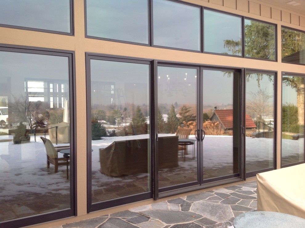 Custom Patio Doors Andersen Metal Clad Doors Modern Exterior