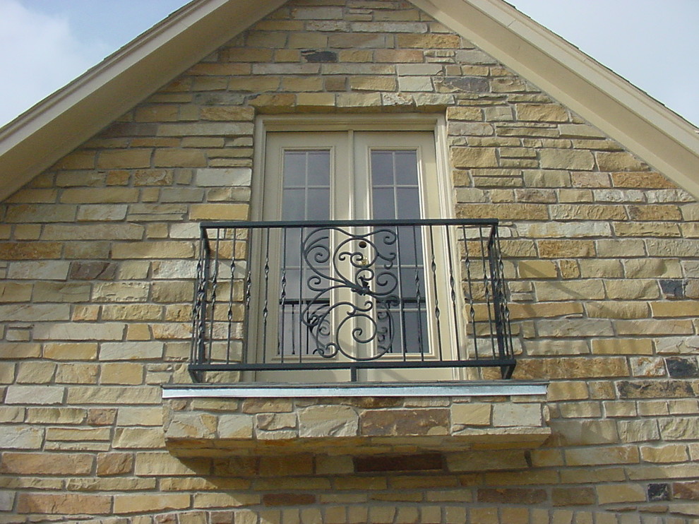 Custom Wrought Iron Clásico Fachada Houston de Cheap Stair