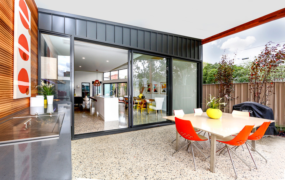 Cut and Polish Scandinave Façade Adélaïde par User Houzz