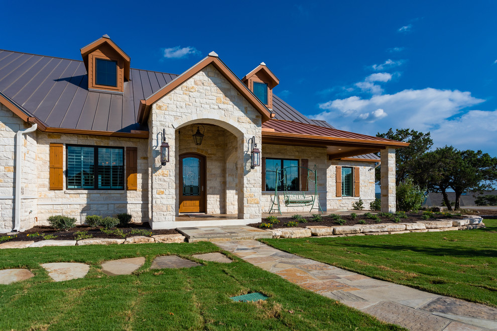 Cypress Springs Traditional Exterior Austin by Ronnie Gesell