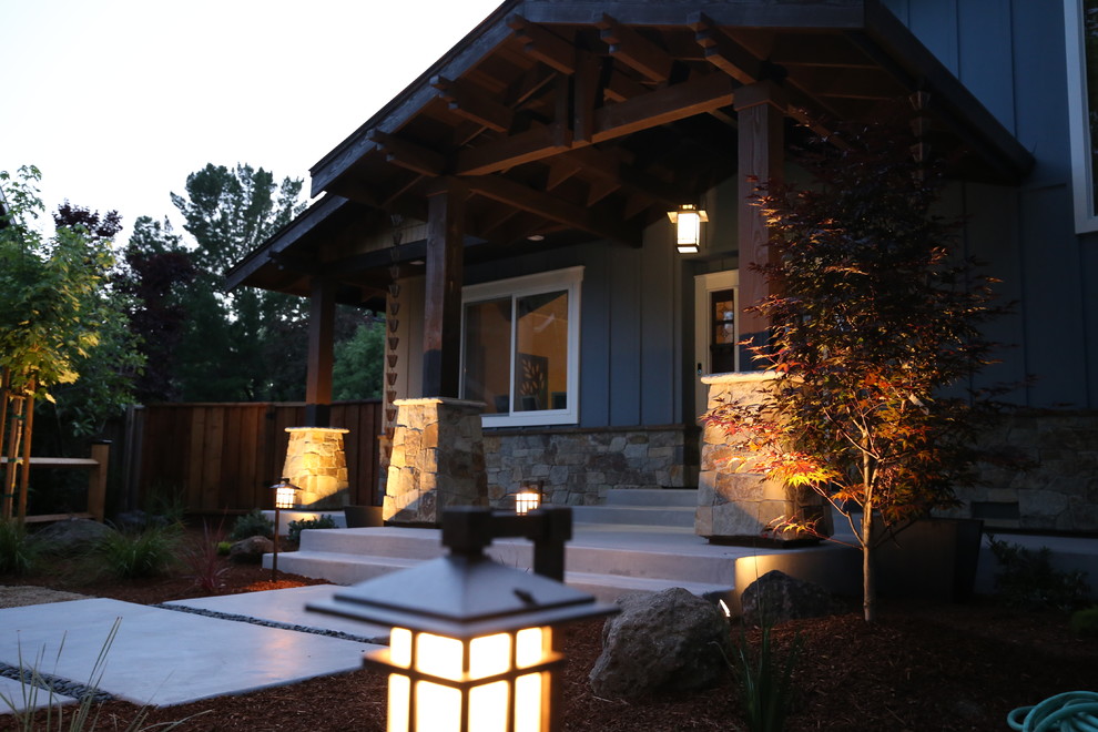 Craftsman-Style Exterior Lighting - Craftsman - Exterior - San ...