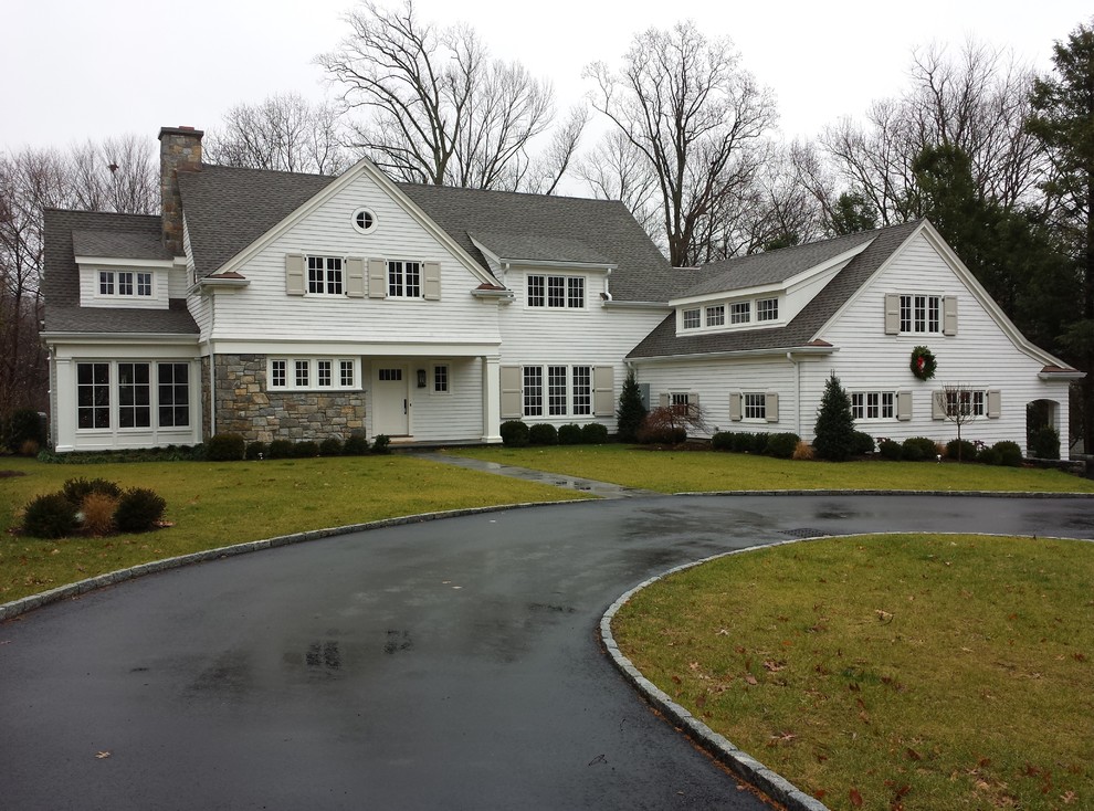 Darien Spectacular Traditional Exterior New York by Saranac