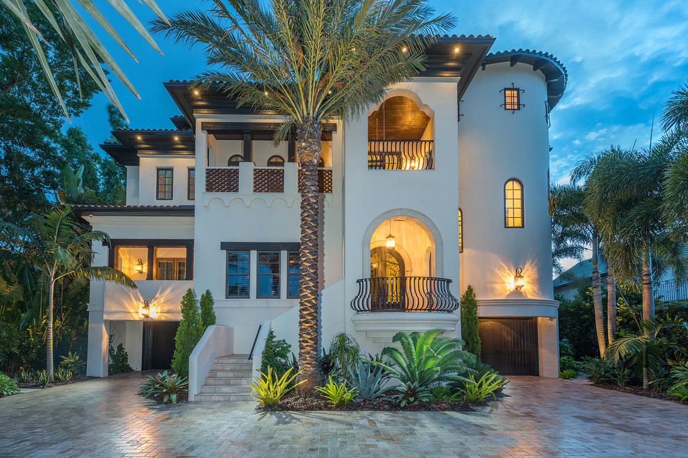 Davis Island Tampa, FL Mediterranean Exterior Tampa by